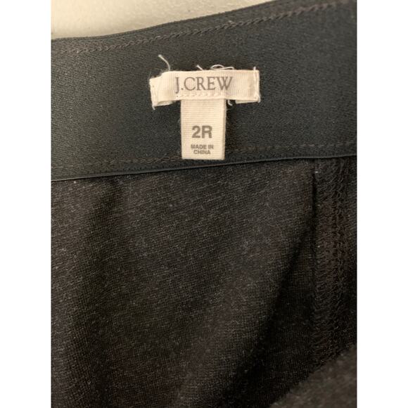 J. Crew Charcoal Gray Leggings Sz 2 Regular - Picture 4 of 4